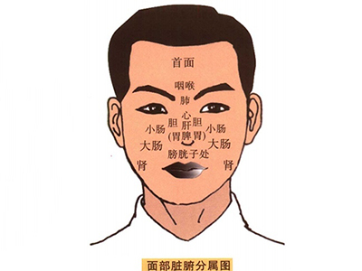 面色變化提示臟腑健康